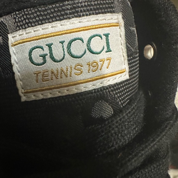 Size 10 Mens Gucci Tennis 1977 high-top Sneakers -
Farfetch excellent condition - Picture 11 of 16